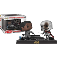 Star Wars Episode VIII: The Last Jedi - Finn and Captain Phasma Rematch On The Supremacy Movie Moments Pop! Vinyl Figure 2-Pack