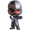Justice League (2017) - Cyborg Cosbaby 3.75 Inch Hot Toys Bobble Head Figure