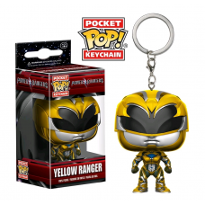 Power Rangers: Movie - Yellow Ranger Pocket Pop! Vinyl Keychain