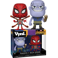 Avengers 3: Infinity War - Thanos and Iron Spider Vynl. Vinyl Figure 2-Pack