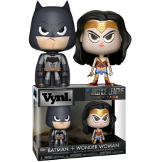 Justice League (2017) - Batman and Wonder Woman Vynl. Vinyl Figure 2-Pack