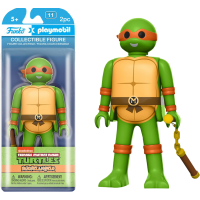 Teenage Mutant Ninja Turtles - Michelangelo Playmobil 6 Inch Action Figure