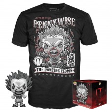 Funko Pop! IT Collectors Box: Pennywise Black and White Pop and T-Shirt