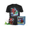 Pop! Marvel Collectors Box: Deadpool Mermaid Pop! & Tee