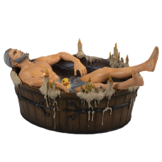 The Witcher 3: Wild Hunt - Geralt in the Bath 4 Inch Statue