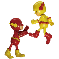 The Flash - Flash and Reverse Flash Hybrid Metal Action Figure 2-Pack