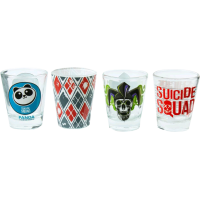 Suicide Squad - Logo Shot Glass 4-Pack