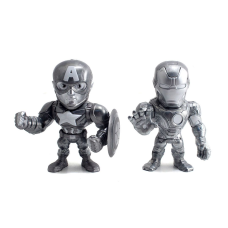 Captain America: Civil War - Iron Man and Captain America 4 Inch Metals Die-Cast Bare Metal Action Figure 2-Pack (2016 Convention Exclusive)