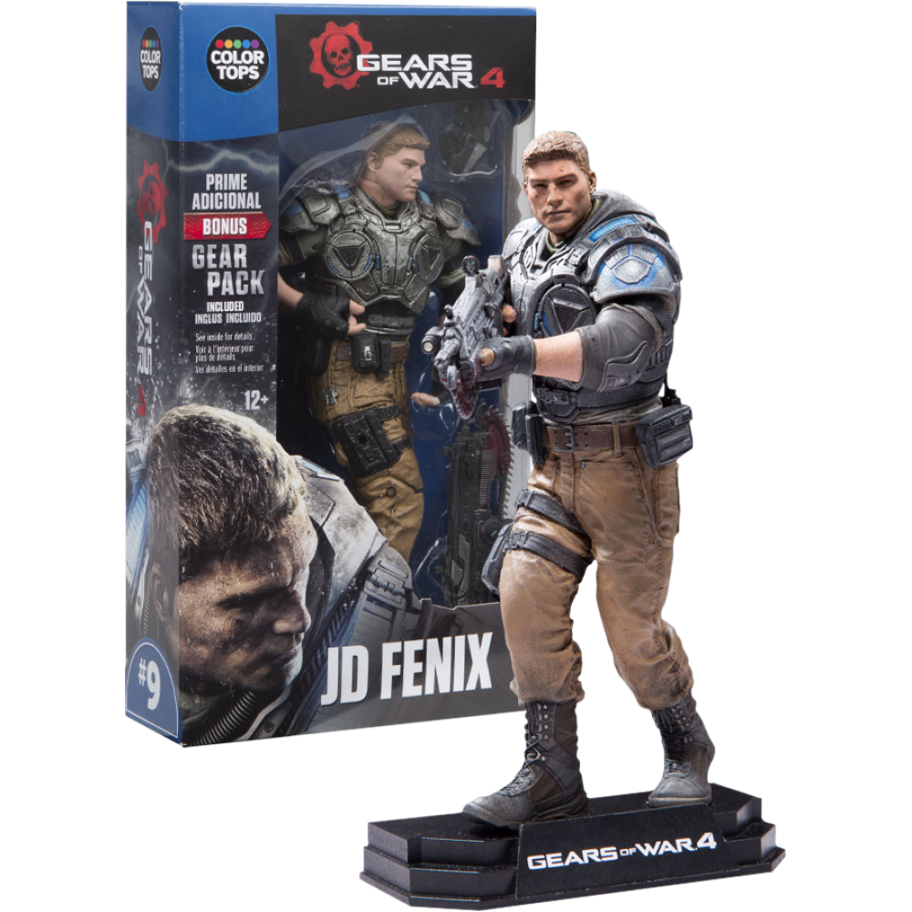 Gears of War 4 - JD Fenix 7 Inch Colour Tops Action Figure
