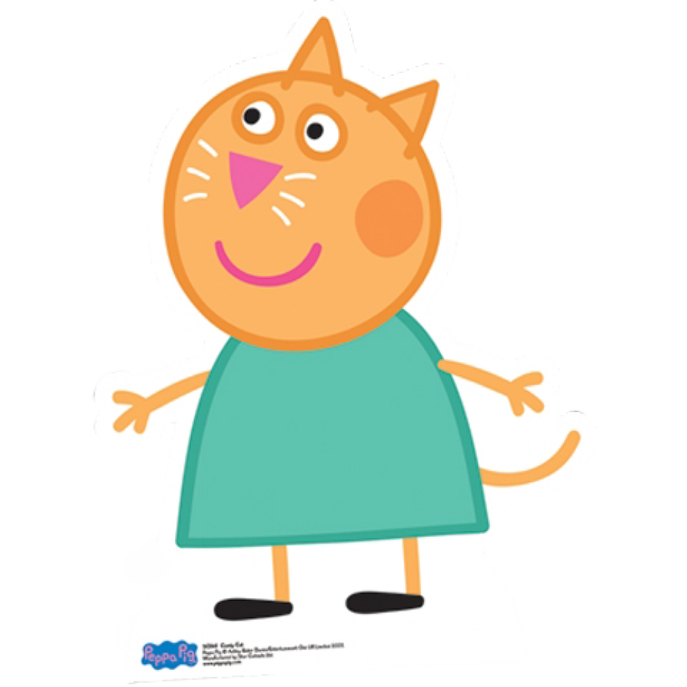 Peppa Pig - Candy Cat Cut Out Standee