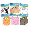 Peppa Pig - Peppa Pig and Friends Party Masks 6-Pack