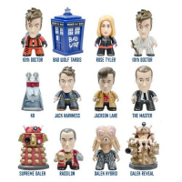 Doctor Who - 10th Doctor Gallifrey Titans Vinyl Figures Blind box (Display of 20)