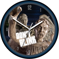 Doctor Who - Weeping Angel Lenticular Wall Clock