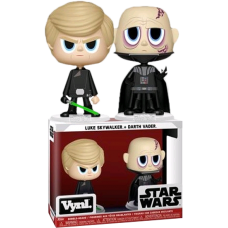Star Wars -  Luke Skywalker and Darth Vader Vynl. Vinyl Figure 2-Pack