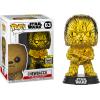 Star Wars - Chewbacca Gold Chrome Pop! Vinyl Figure (2019 Galactic Convention Exclusive)