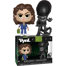Alien - Ripley and Xenomorph 40th Anniversary Vynl. Vinyl Figure 2-Pack