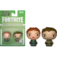 Fortnite - Pathfinder and Highrise Assault Trooper Pint Size Hero 2-pack