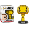Star Wars - Princess Leia Gold Chrome Pop! Vinyl Figure (2019 Galactic Convention Exclusive)