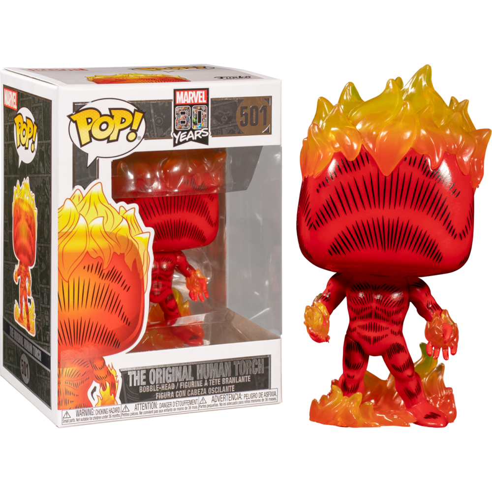 Fantastic Four - Human Torch First Appearance 80th Anniversary Pop! Vinyl Figure