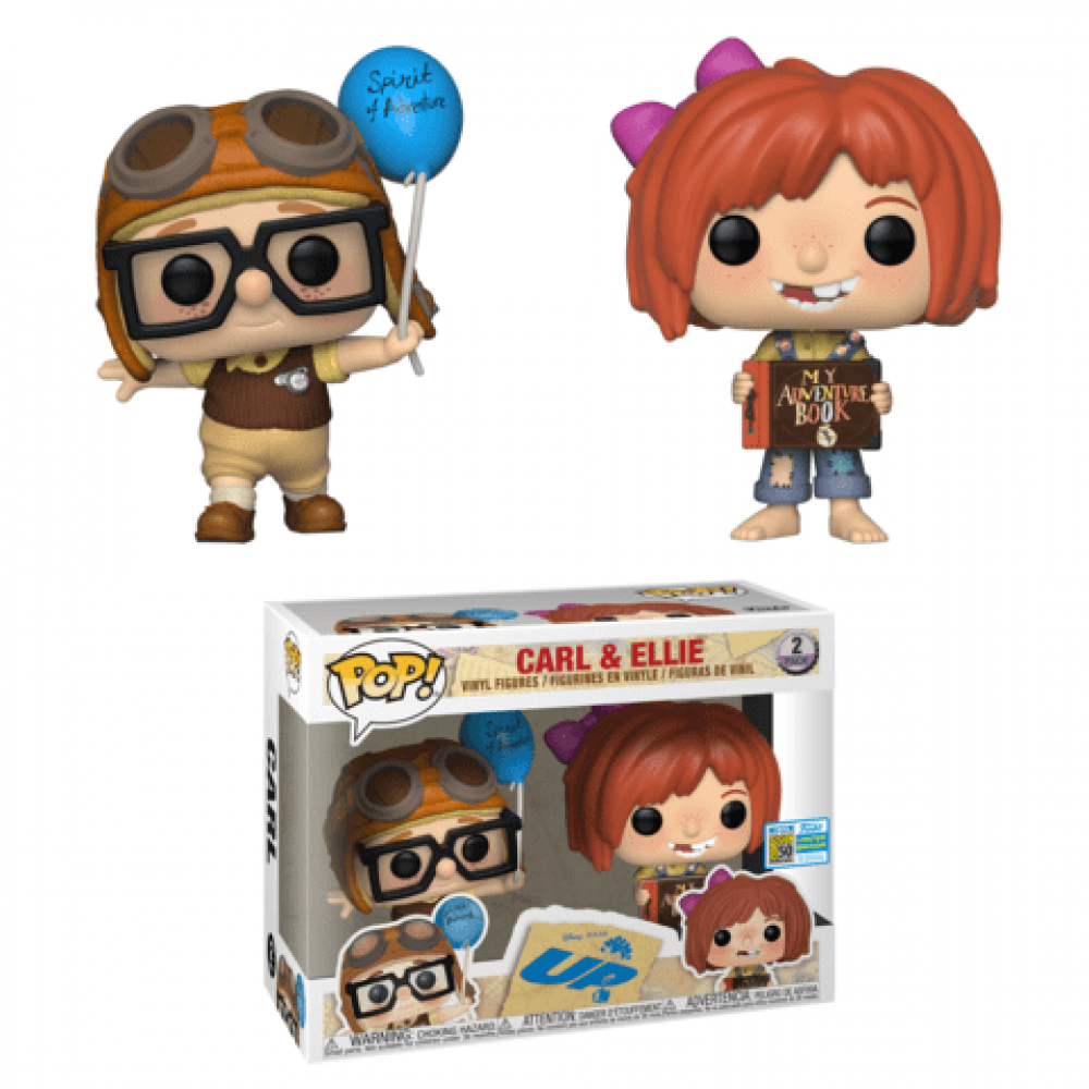 Up - Carl and Ellie Pop! Vinyl Figure 2-Pack (2019 Summer Convention Exclusive)