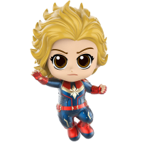 Captain Marvel (2019) - Captain Marvel Flying Cosbaby Hot Toys Bobble-Head Figure