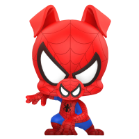 Spider-Man: Into the Spider-Verse - Spider-Ham Cosbaby Hot Toys Bobble-Head Figure