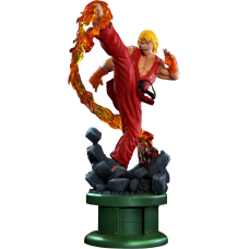 Street Fighter IV - Ken Masters with Dragon Flame 1/4 Scale Ultra Statue