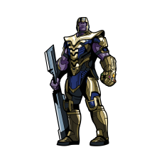 Avengers: Endgame - Thanos XL FigPin Enamel Pin