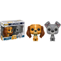 Lady and the Tramp - Lady & Tramp Pop! Vinyl Figure 2-Pack