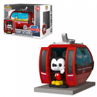 Disney Skyliner with Mickey Mouse Pop! Rides Vinyl Figure (Damaged Box)