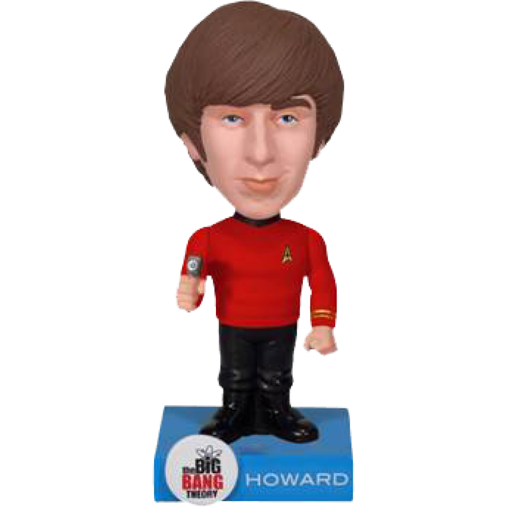 The Big Bang Theory - Howard Star Trek Wacky Wobbler Bobble Head