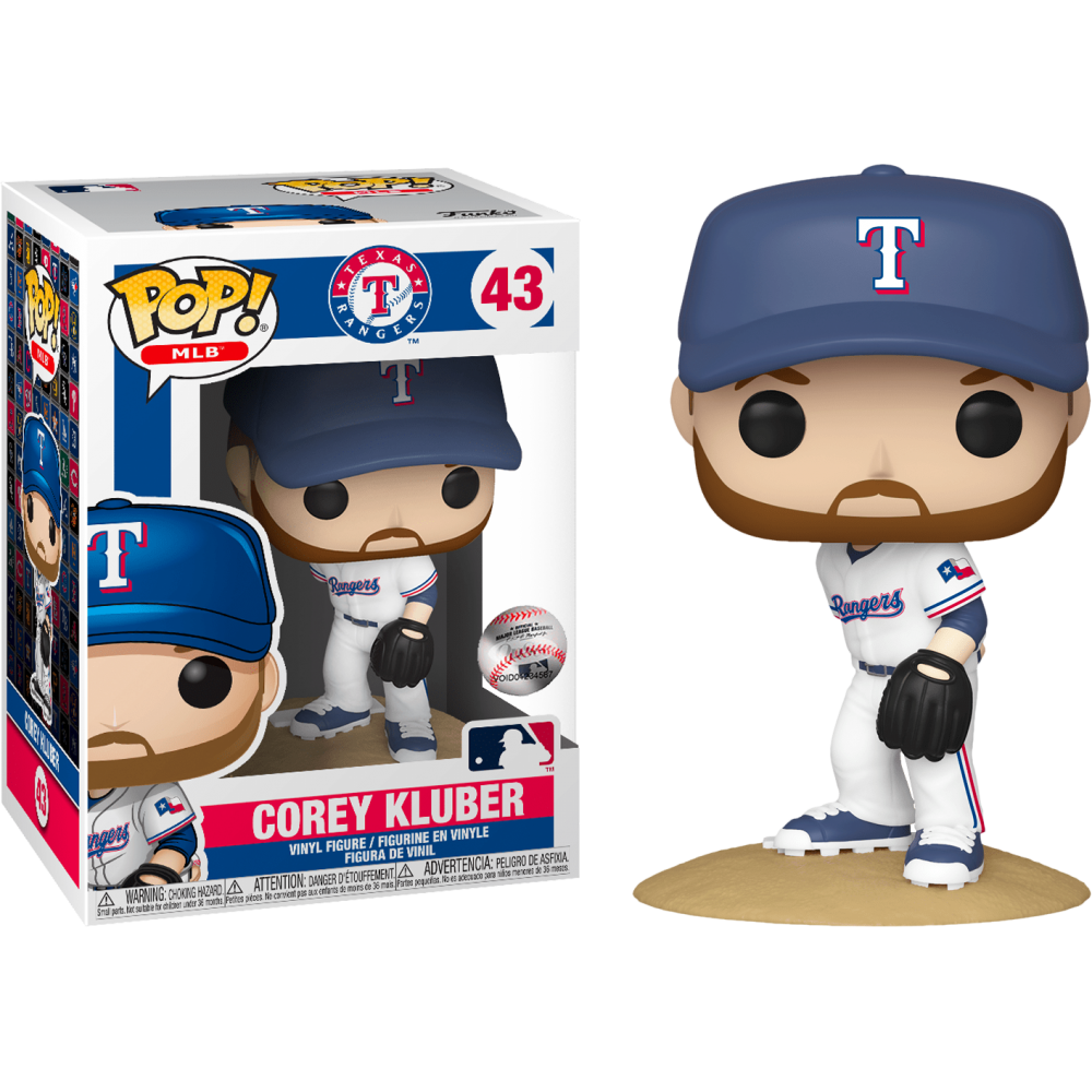 MLB Baseball - Corey Kluber Texas Rangers Pop! Vinyl Figure