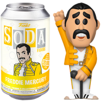 Queen - Freddie Mercury Vinyl SODA Figure in Collector Can