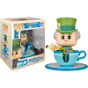 Disneyland: 65th Anniversary - Mad Hatter with Teacup Tea Party Attraction Pop! Rides Vinyl Figure