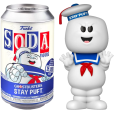 Ghostbusters - Stay Puft Vinyl SODA Figure in Collector Can