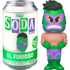 Marvel: Lucha Libre - El Furioso Hulk Vinyl SODA Figure in Collector Can