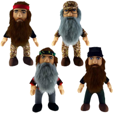 Duck Dynasty - 8 Inch Plush with Sound (Set of 4)