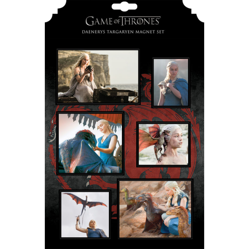 Game of Thrones - Daenerys Targaryen Magnet Set