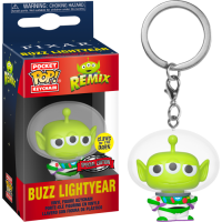 Toy Story - Alien Remix Buzz Lightyear Glow in the Dark Pocket Pop! Vinyl Keychain