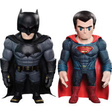 Batman vs Superman: Dawn of Justice - Batman and Superman Artist Mix Bobble Head Hot Toys Action Figures (Set of 2)
