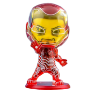 Avengers: Infinity War - Iron Man Mark L (50) Holographic Version Cosbaby 3.75 Inch” Hot Toys Bobble-Head Figure