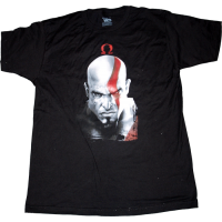 God of War - Kratos and Omega Symbol T-Shirt