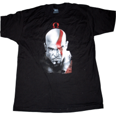 God of War - Kratos and Omega Symbol T-Shirt