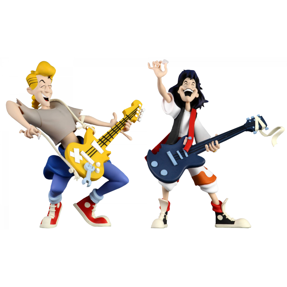 Bill & Ted’s Excellent Adventure - Bill & Ted 6 Inch Scale Toony Classics Action Figure 2-Pack