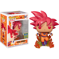 Dragon Ball Super - Super Saiyan God Goku with Flames Pop! Vinyl Figure (2020 Summer Convention Exclusive)