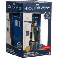 Doctor Who - The First Doctor (David Bradley) and Electronic TARDIS Collector Series 5.5 Inch Scale Action Figure 2-Pack