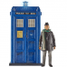 Doctor Who - The First Doctor (David Bradley) and Electronic TARDIS Collector Series 5.5 Inch Scale Action Figure 2-Pack
