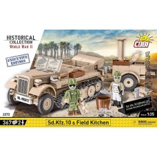 World War II - SD. KFZ. 10 and Field Kitchen (367 pieces)