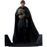 Star Wars: The Mandalorian - Luke Skywalker & Grogu Premier Collection 10 Inch Statue