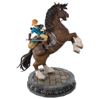 The Legend of Zelda: Breath of the Wild - Link on Horseback 22 Inch Statue